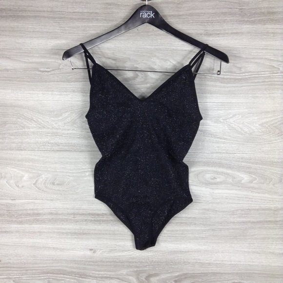 Free People Polish Up Strappy Metallic Leotard - Picture 3 of 6